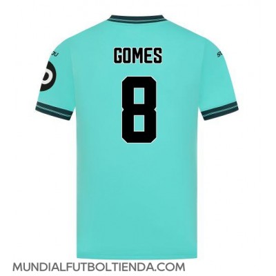 Camiseta Wolves Joao Gomes #8 Segunda Equipación Replica 2025-26 mangas cortas Camiseta Wolves Joao Gomes #8 Segunda Equipación Replica 2025-26 mangas cortas